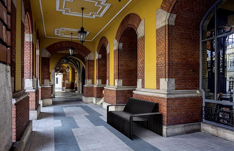 lounge-couch-anzio__shoKAT0074321 Lounge Couch ANZIO, 3-Sitzer, Breite 1980 mm, in RAL 9005 tiefschwarz