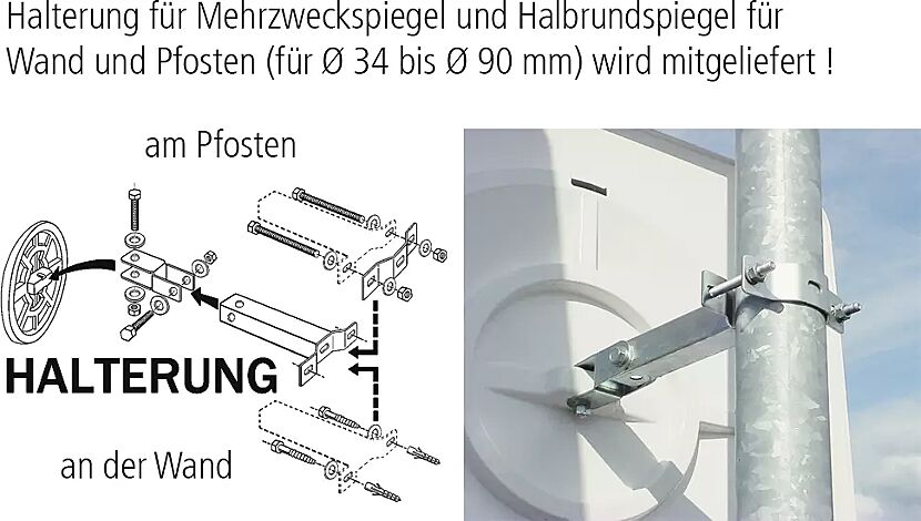 Mehrzweckspiegel WASSY