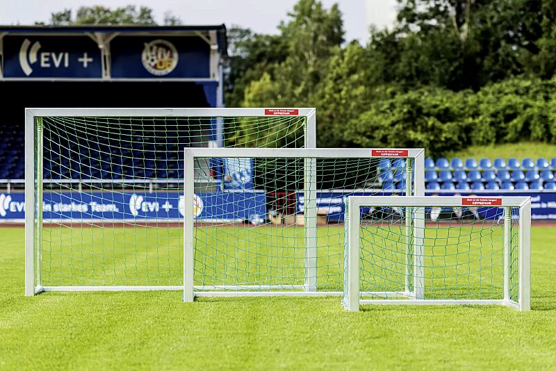 minitor-streetball-montreal-komplett-verschweisst__shoKAT0054584 Minitor-Streetball MONTREAL, Breite 2,40 m, 1,80 m und 1,20 m, mit Netz (Zubehör)
