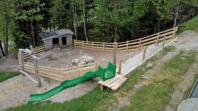 modulrutsche-andres__shoKAT0068110 Modulrutsche ANDRES bestehend aus Modul Einstieg, Modul Kurve links, Modul Mittelteil 1060 mm, Modul Kurve links, Modul Mittelteil 1060 mm und Modul Auslauf