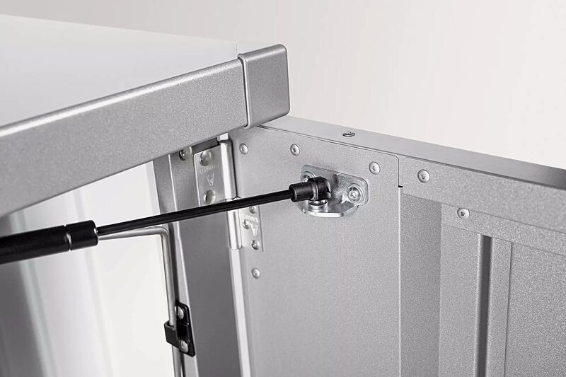 muellbehaelterschrank-alex__shoKAT0065787 Detail: Gasdruckfeder für Tür