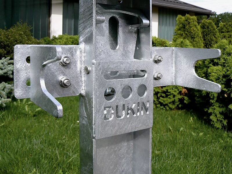 muelltonnensaeule-fixout__shoKAT0050077 Mülltonensäule FIXOUT, feuerverzinkt, zum Aufdübeln, für Mülltonnen 120 bis 240 L