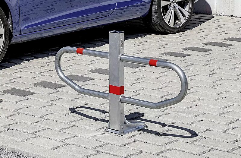 Parkbügel FLEXY zum Aufdübeln, Doppelbügel starr