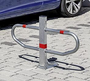 <div id="container" class="container">Parkbügel FLEXY zum Aufdübeln, Doppelbügel starr</div>