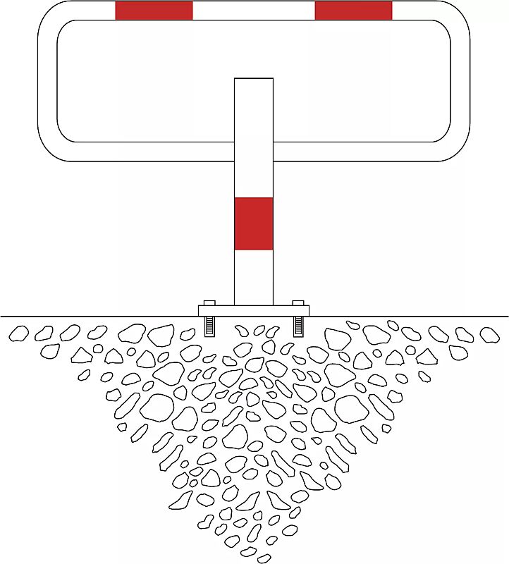 parkbuegel-serres__shoKAT0075490 Parkbügel SERRES zum Aufdübeln, mit Reflexstreifen