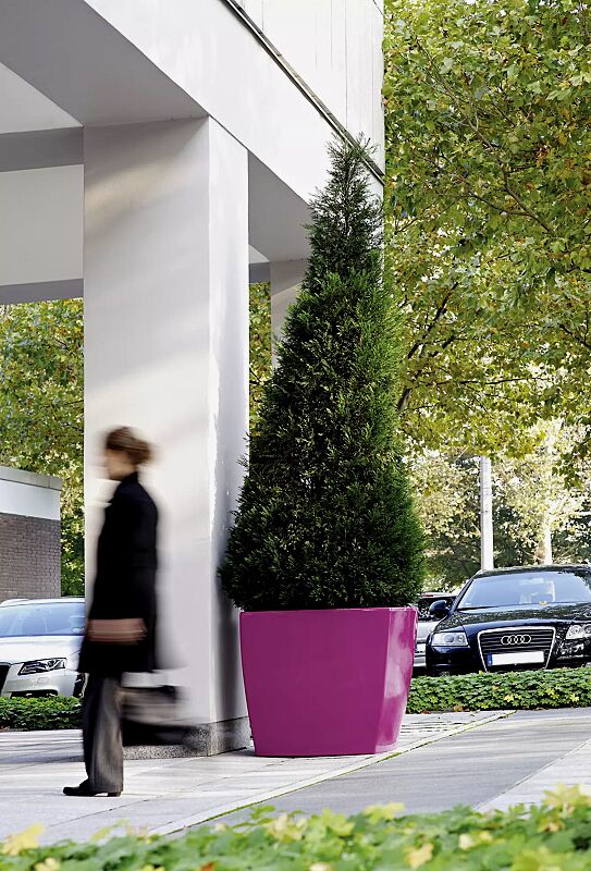 pflanzbehaelter-delhi__shoKAT0055694 Pflanzbehälter DELHI in berry ähnlich RAL 4006