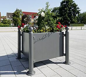 Pflanzbehälter HILSA mit Kugelkopf ohne Diagonalstreben