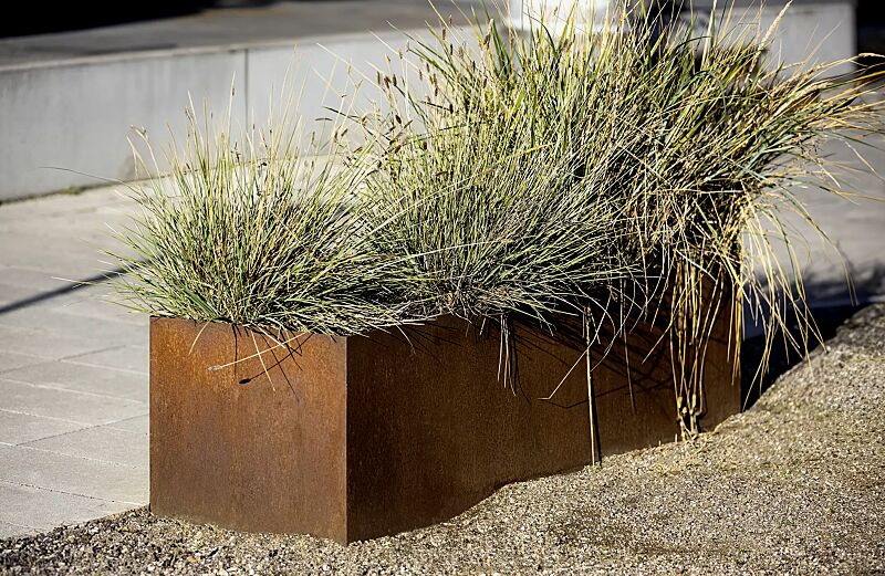 pflanzbehaelter-linn__shoKAT0073579 Pflanzbehälter LINN, rechteckig, aus Cortenstahl