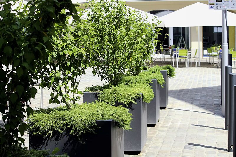 pflanzbehaelter-malout__shoKAT0051107 Pflanzbehälter MALOUT, 246 Liter, Höhe 700 mm, in DB 703 eisenglimmer