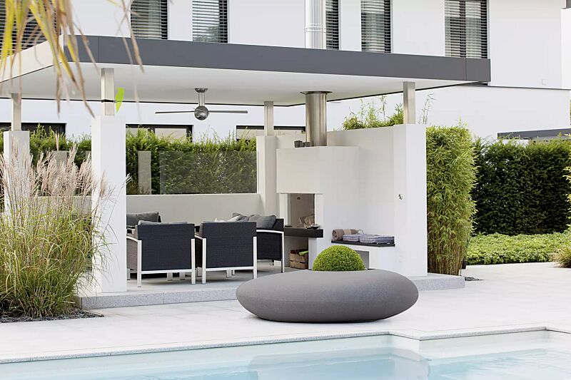 pflanzbehaelter-malur__shoKAT0042531 Pflanzbehälter MALUR, Höhe 500 mm, in granit dunkel