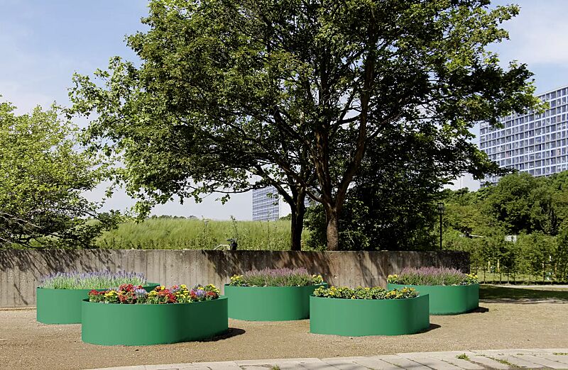 pflanzbehaelter-microhaven__shoKAT0076039 Pflanzbehälter MICROHAVEN in RAL 6000 patinagrün