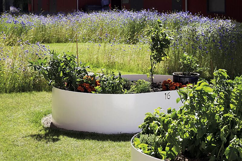 pflanzbehaelter-microhaven__shoKAT0076042 Pflanzbehälter MICROHAVEN mit Laserbeschriftung (auf Anfrage), in RAL 9016 verkehrsweiß