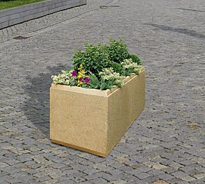 Pflanzbehälter RECTANGULAR, in terracotta
