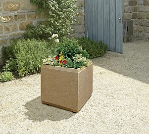 Pflanzbehälter SQUARE, 182 Liter, in terracotta