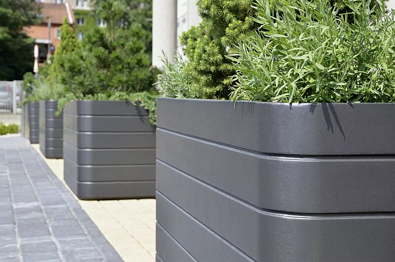 pflanzbehaelter-vega__shoKAT0038818 Pflanzbehälter VEGA, rechteckig, in graphit