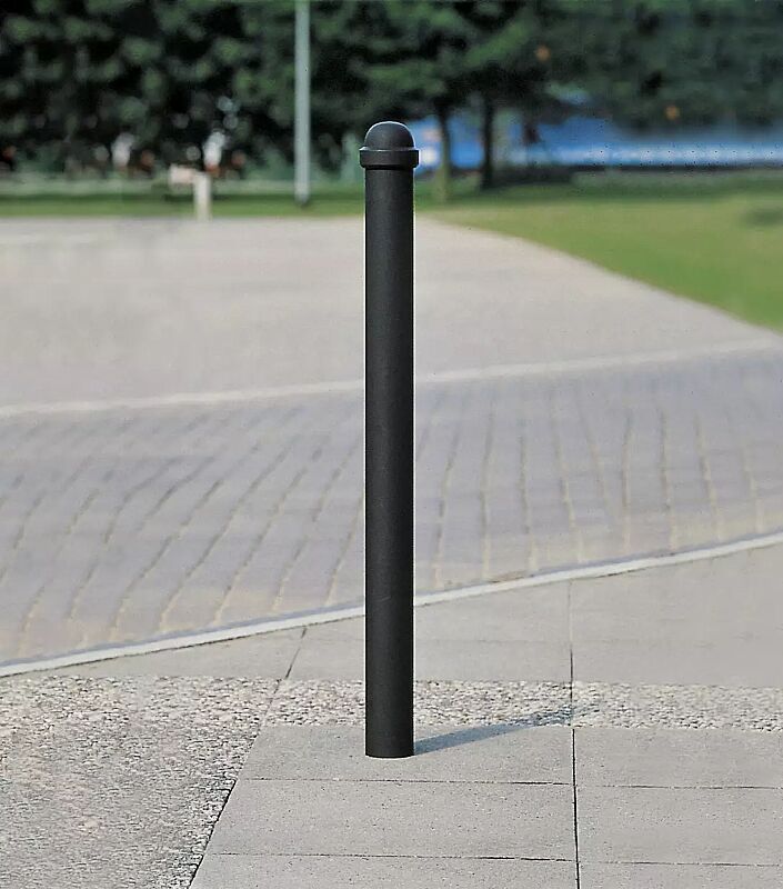 Poller BILBAO MICRO zum Einbetonieren, in RAL 7016 anthrazitgrau