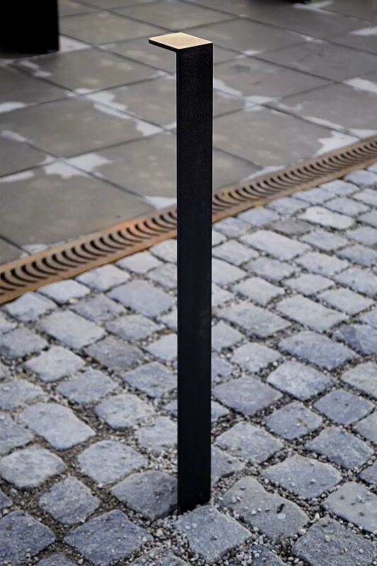 poller-lot__shoKAT0019362 Poller LOT zum Aufdübeln bei -100 mm, in RAL 7016 anthrazitgrau