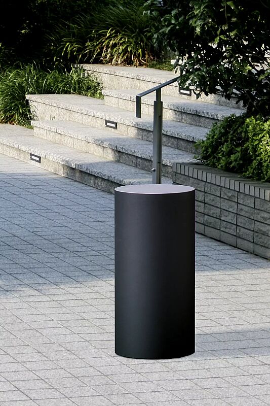 Poller MANRESA in RAL 7016 anthrazitgrau