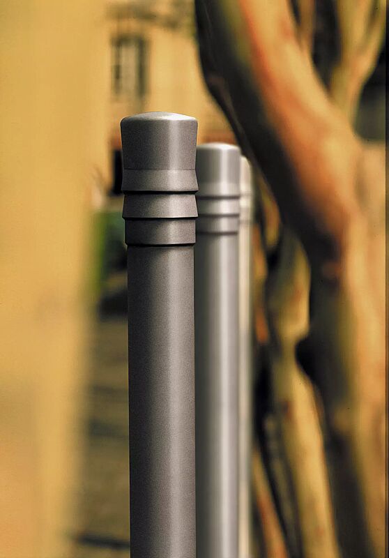 poller-vesta__shoKAT0053932 Poller VESTA ohne Schließung, Höhe 1000 mm, in RAL 7016 anthrazitgrau