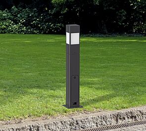 Pollerleuchte ASCO in RAL 7016 anthrazitgrau