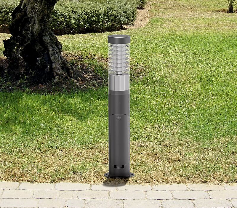 Pollerleuchte NOVELLA in DB 703 eisenglimmer