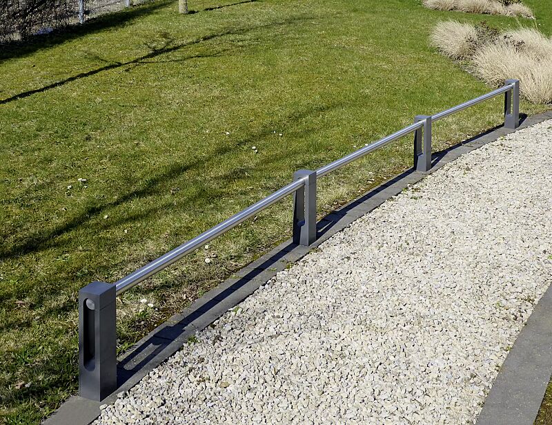 Rabattengeländer BARR mit Flachkopf