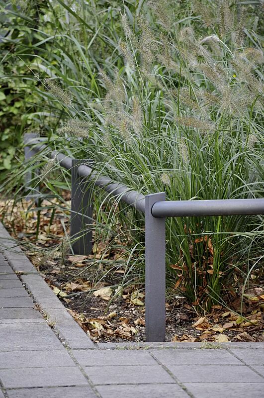 Rabattengeländer HAMINA in DB 703 eisenglimmer