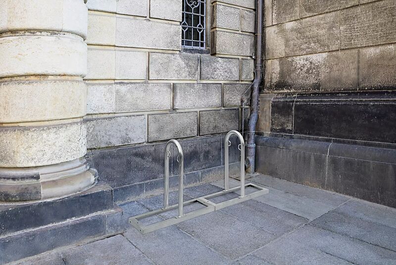 Reihenanlehnbügel ARVADA 2er-Einheit, feuerverzinkt