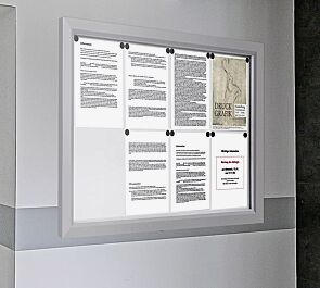 Schaukasten NEFFES, Querformat, für 8 x DIN A4