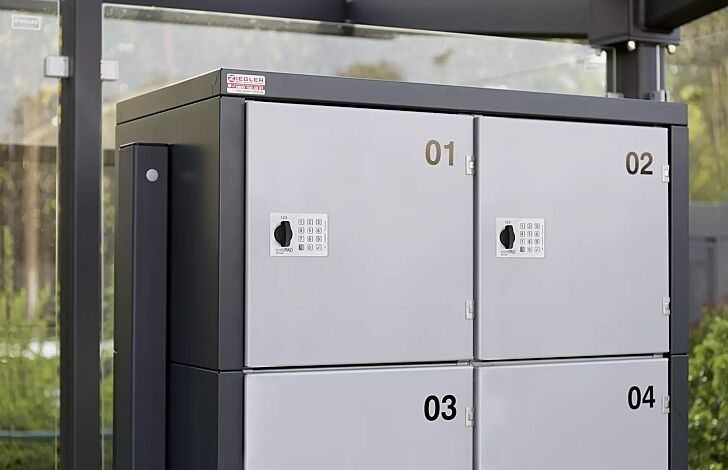 Schließfachanlage SECURE | E-Bike-Ladestationen | E-Ladestationen ...