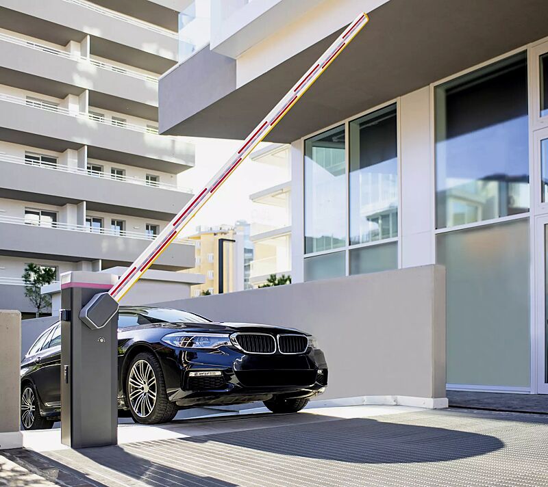 schrankenanlage-busset__shoKAT0067773 Schrankenanlage BUSSET, Absperrbreite 4,00 m, mit LED-Schrankenbaumbeleuchtung (Zubehör)