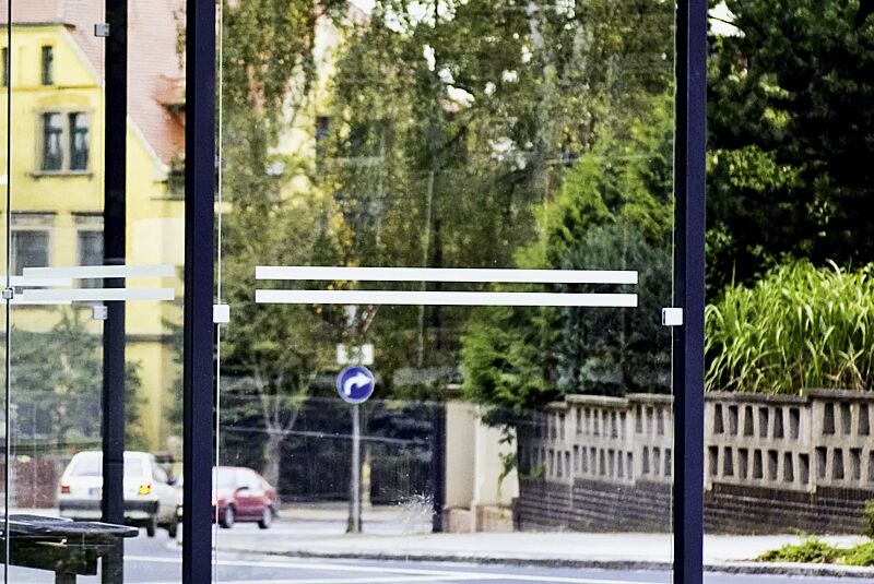 Schutzstreifen- Sichtstreifen