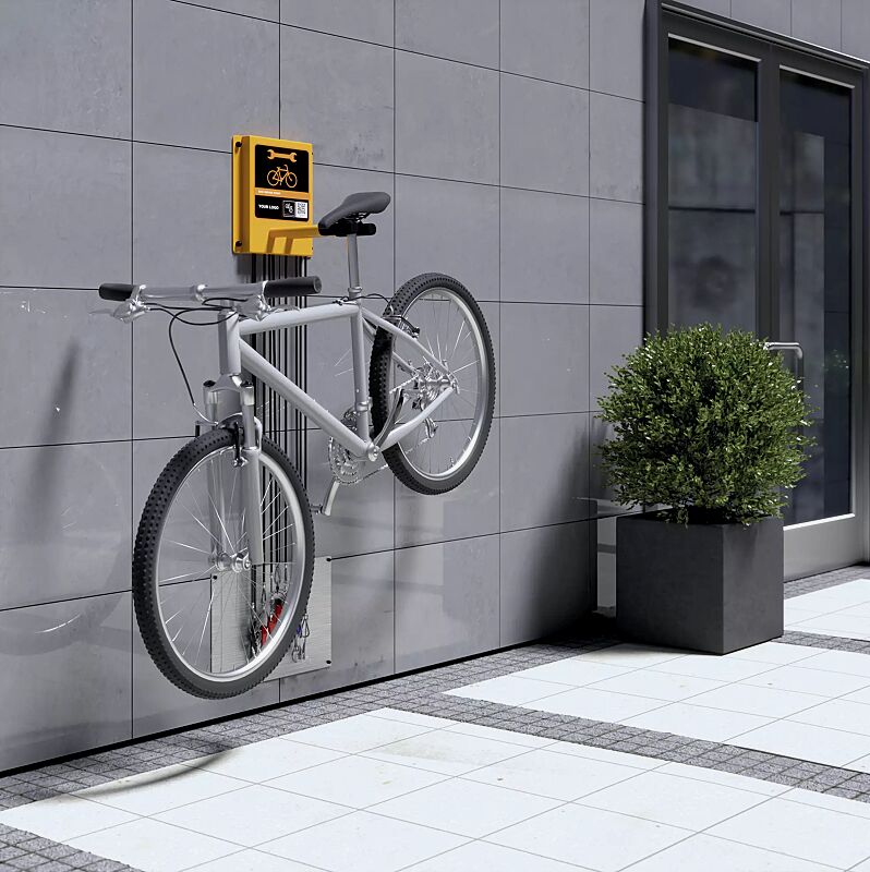 servicestation-assist-light__shoKAT0066618 Servicestation ASSIST LIGHT, pulverbeschichtet in RAL 2000 gelborange