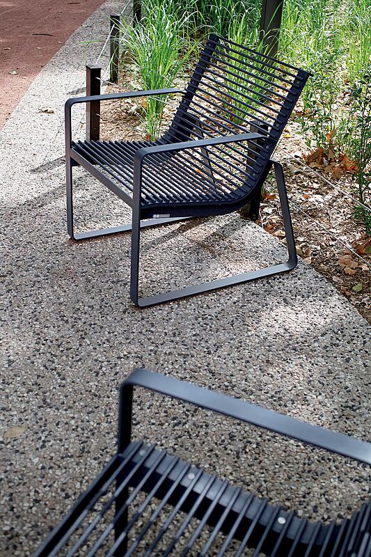 sitz-preva-urbana__shoKAT0063170 Sitz PREVA URBANA mit Rückenlehne und Armlehnen, in RAL 7016 anthrazitgrau