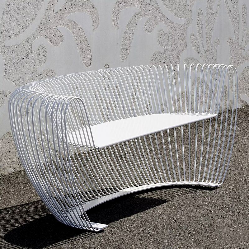 sitzbank-bubble__shoKAT0051051 Sitzbank BUBBLE in RAL 9010 reinweiß