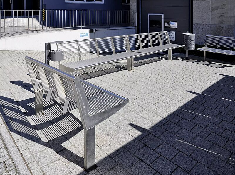 sitzbank-carpi__shoKAT0022190 Sitzbank CARPI mit Rückenlehne, Breite 1200 mm und 1800 mm