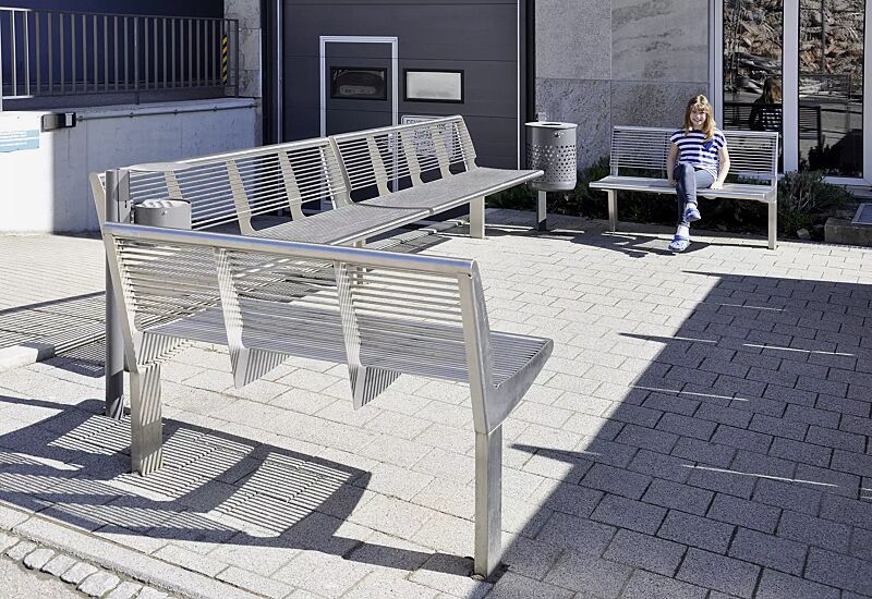 sitzbank-carpi__shoKAT0022193 Sitzbank CARPI mit Rückenlehne, Breite 1200 mm und 1800 mm