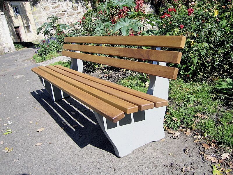 sitzbank-catania__shoKAT0071858 Sitzbank CATANIA mit Fichtenholzbelattung, lasiert