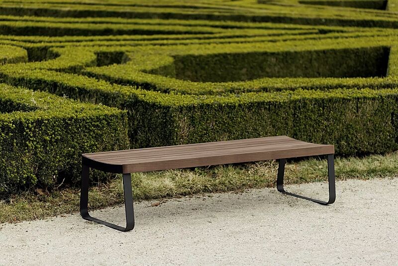 sitzbank-iglau__shoKAT0073830 Sitzbank IGLAU CLASSIC ohne Rückenlehne, Breite 1870 mm Stahlteile in RAL 7016 anthrazitgrau