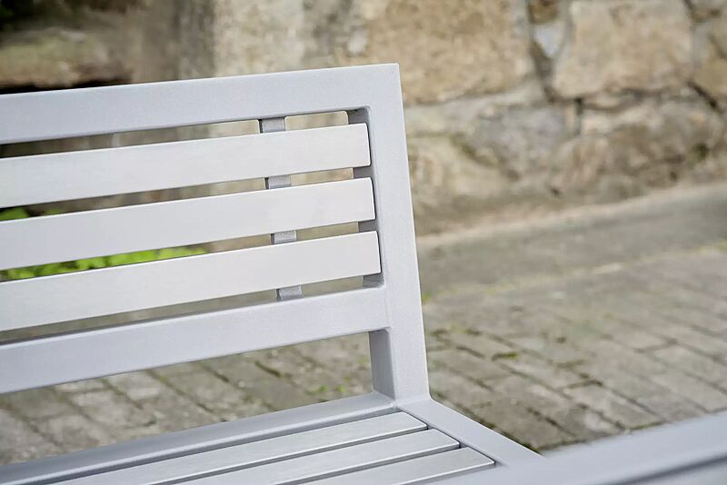 sitzbank-liguria__shoKAT0057870 Detail: Edelstahlauflage