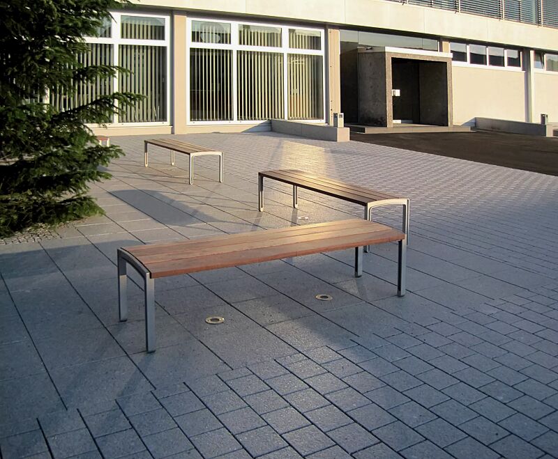 sitzbank-miela__shoKAT0053723 Sitzbank MIELA ohne Rückenlehne, mit Jatobaholzbelattung