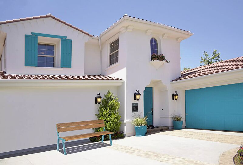 sitzbank-noale__shoKAT0060751 Sitzbank NOALE mit Rückenlehne, mit Hartholzbelattung, Stahlteile in RAL 5021 wasserblau