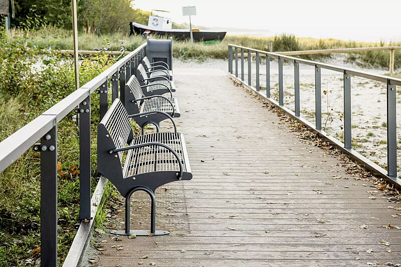 sitzbank-taurus__shoKAT0069836 Sitzbank TAURUS mit Rückenlehne, in DB 703 eisenglimmer