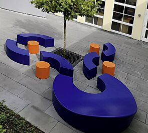 Sitzbank JOA small und Sitzbank JOA big in RAL ...