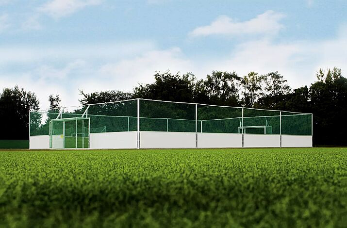 Soccer-Court ARANO, Spielfläche 20 x 13 m, Netzfarbe grün (auf Anfrage)