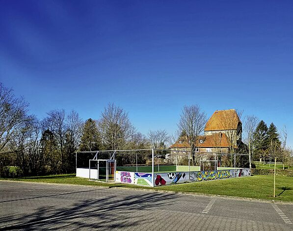 Soccer-Court ARANO, Spielfläche 15 x 10 m, Gestaltung Bande bauseits