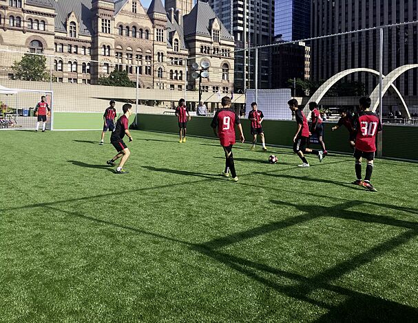 Soccer-Court ARANO, Spielfläche 10 x 7 m
