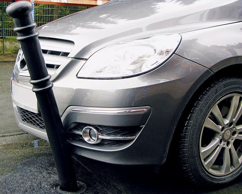 Sperrpfosten ADULAR zum Einbetonieren in anthrazit