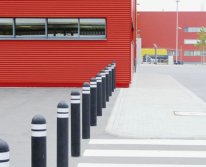 Sperrpfosten ELASTIK zum Einbetonieren