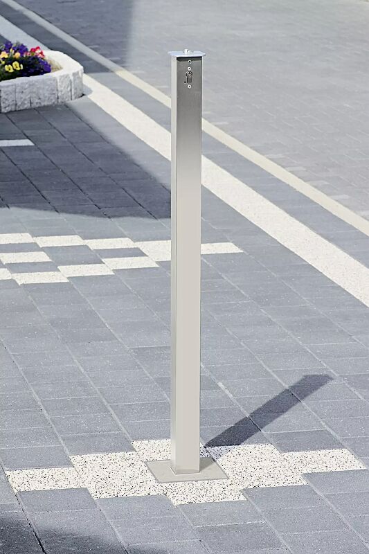 Sperrpfosten GALICIA in Edelstahlausführung